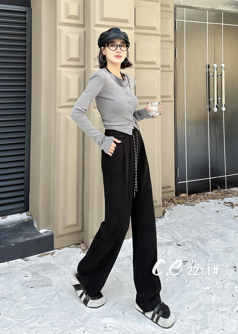 2211新款显瘦高品质直筒裤