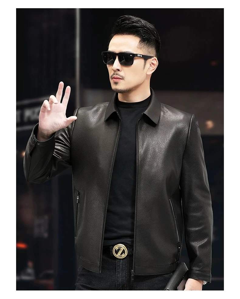 【羽绒服集合801-900】男士高档休闲加厚保暖羽绒服外套