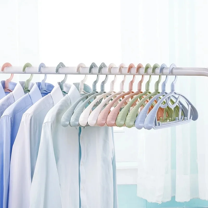 防滑无痕纹宽肩晾衣架衣架子架晾晒衣架挂衣服不变形加厚防滑耐用