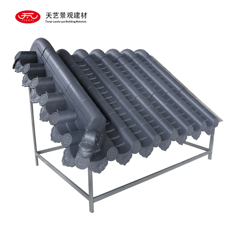 滴水瓦连体瓦高分子复合瓦（小主瓦样品）