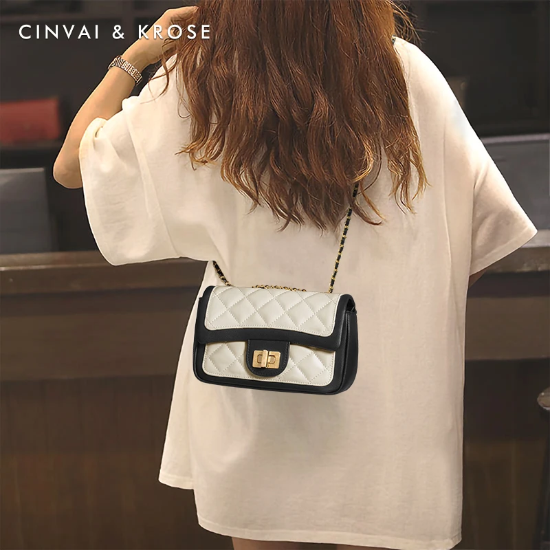 【CinvaiKrose正品】女士包包2025新款百搭高级感单肩斜挎包送女友
