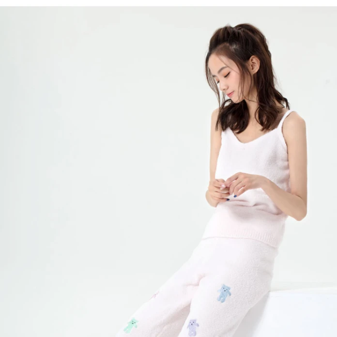 软绵绵半边绒吊带