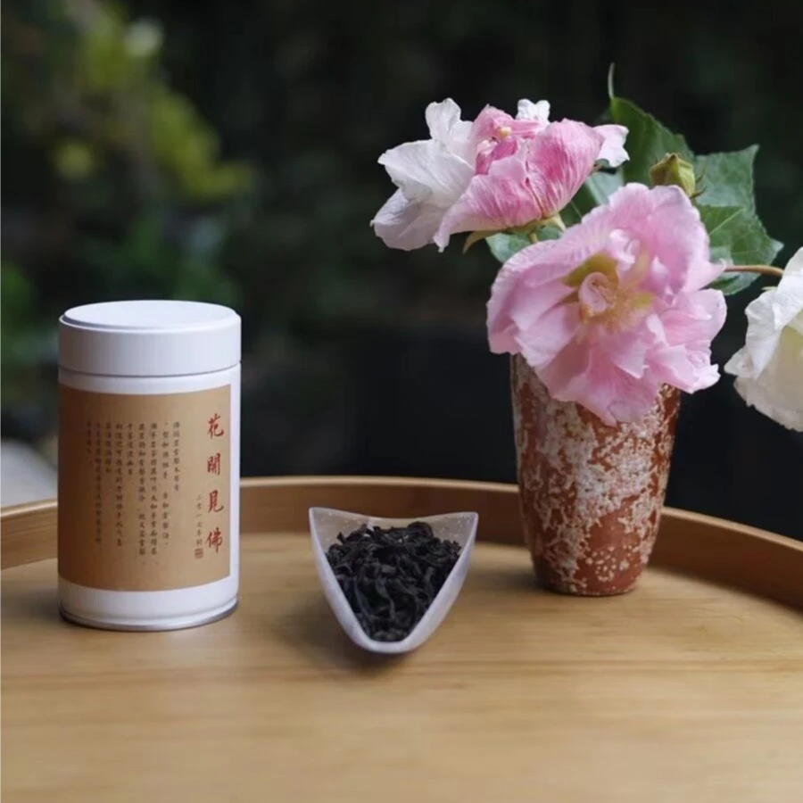 【马老板&叶力】花开见佛 | 老佛手 ( 雪梨乌龙茶) 武夷岩茶 50g罐