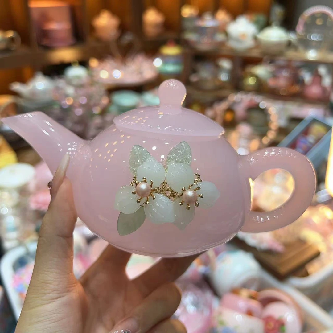 轻奢古法幸福花琉璃壶250ml