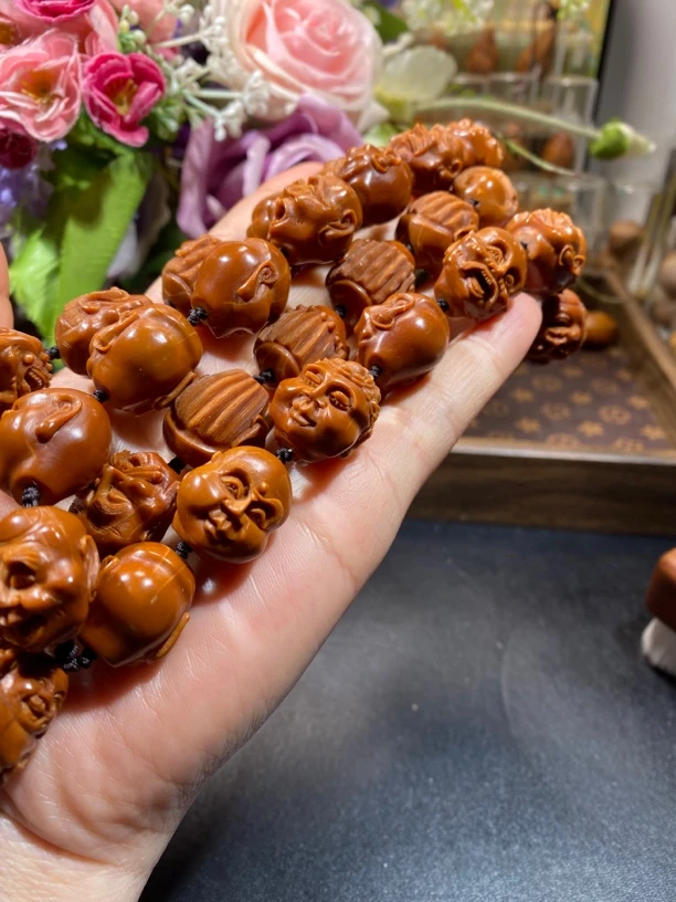 橄榄核三十六罗汉，肖派殷派十八罗汉，铁核1.75×1.9