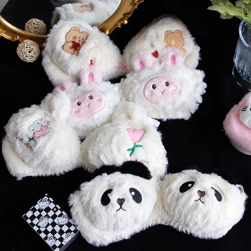 可爱内衣集合冬季限定毛绒内衣高颜刺绣熊日系无钢圈文胸套装