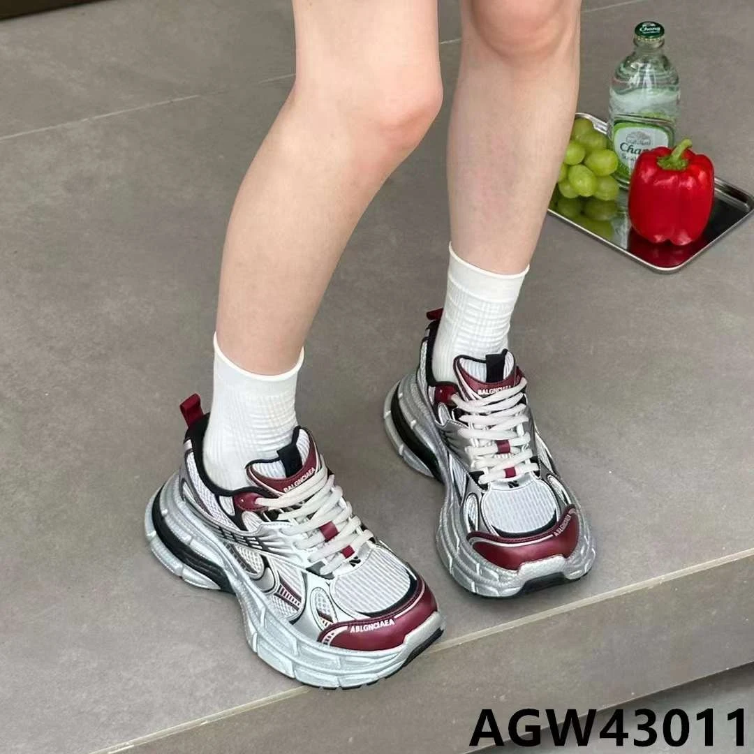 KFT网面透气厚底增高老爹鞋女2024新款秋季爆款轻便休闲运动鞋