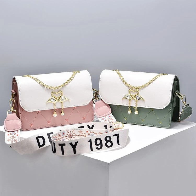 【七夕礼物】送女友礼物礼盒包装袋鼠新款单肩潮链条高级感百搭休闲