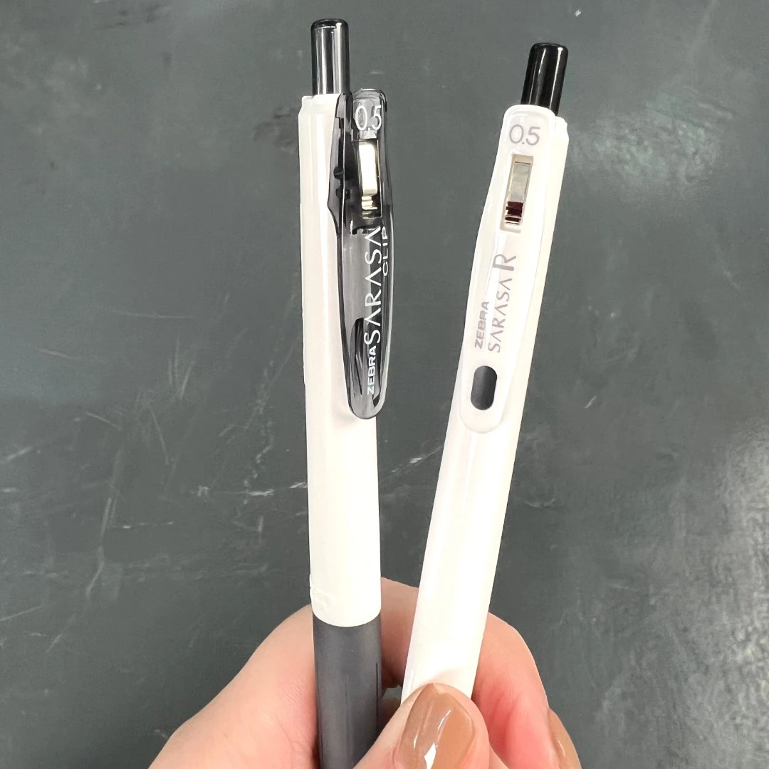 【两支装】特价 日本ZEBRA斑马中性笔JJz15w白杆+JJ29白杆黑芯0.5