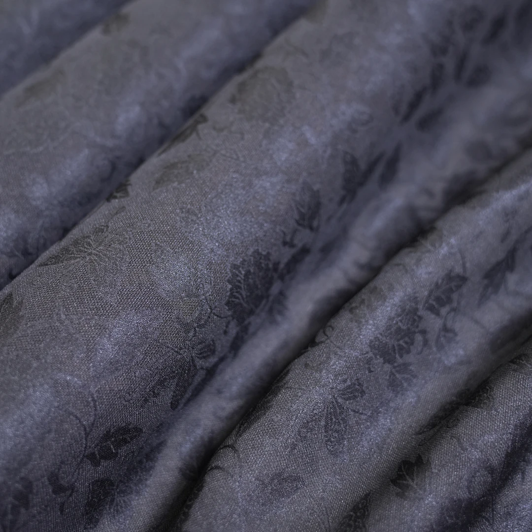 【古法匠心】 缠枝蝴蝶纹四经绞罗香云纱 【1份0.5米】