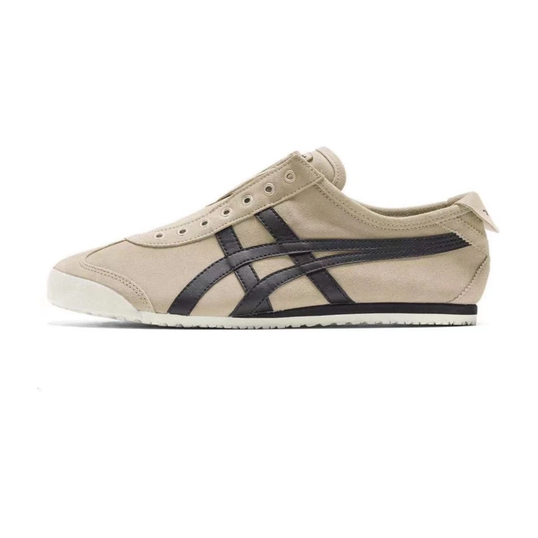 Onitsuka Tiger鬼塚虎 低帮运动休闲鞋男女同款米黑 1183B782-202