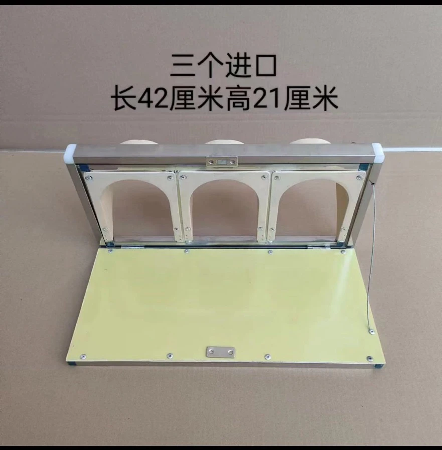 不锈钢多功能折叠磁扣进出放一体笼口