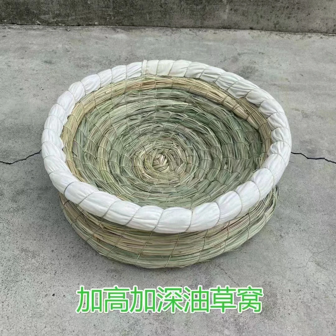 鸽子专用油草包布防侧翻孵蛋窝10个