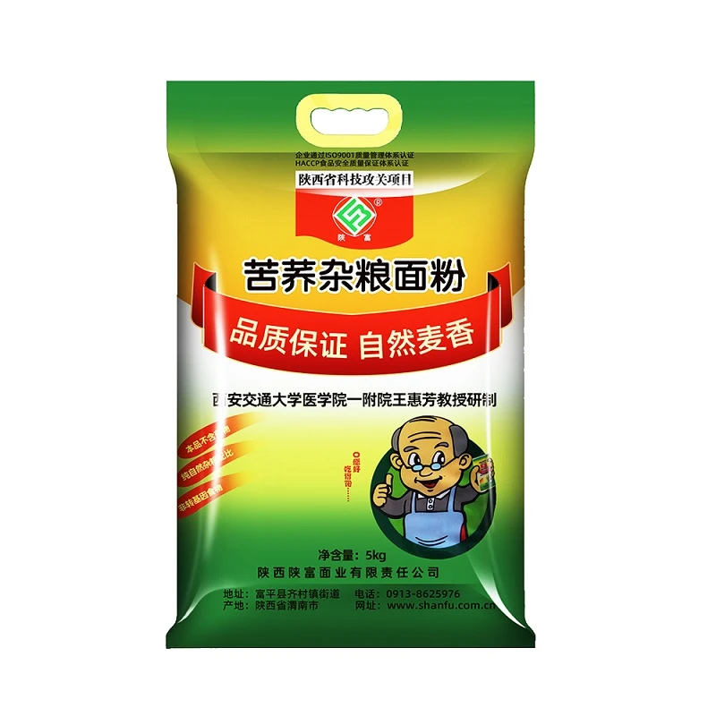 陕富苦荞杂粮粉5kg营养膳食多种五谷杂粮食品优质面粉