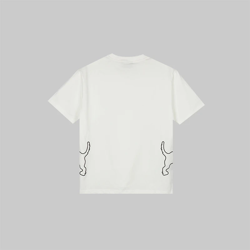 男士雪橇狗T恤时尚短袖