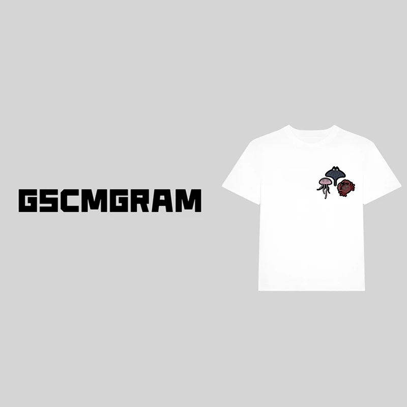 『高奢严选』（海生物）海洋系列轻奢亮片刺绣T恤