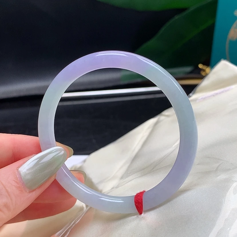 【闪购商品】翡翠手镯未镶嵌54细圆条天然