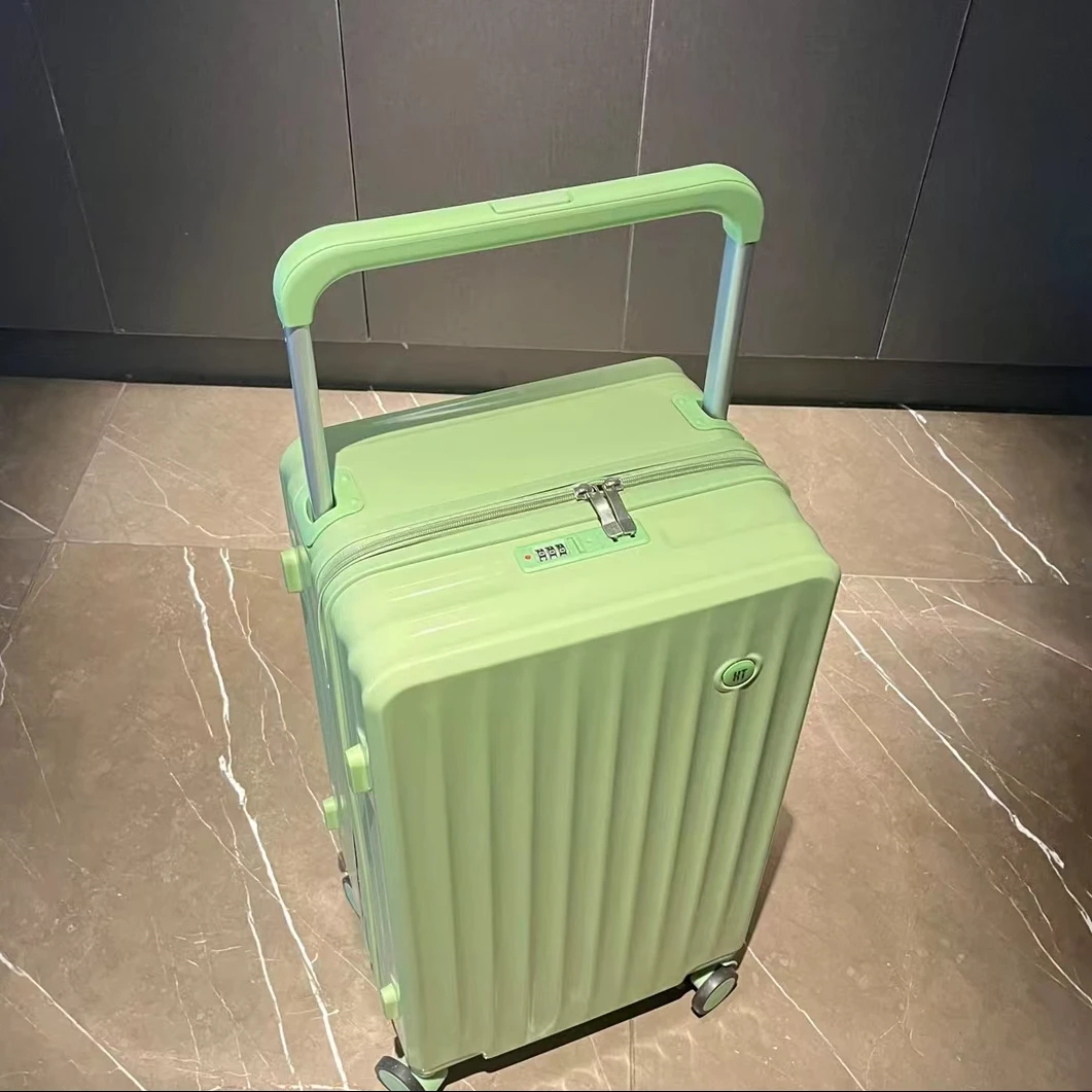 出口高端时尚宽拉杆旅行箱时尚轻巧行李箱万向轮男女登机箱密码箱