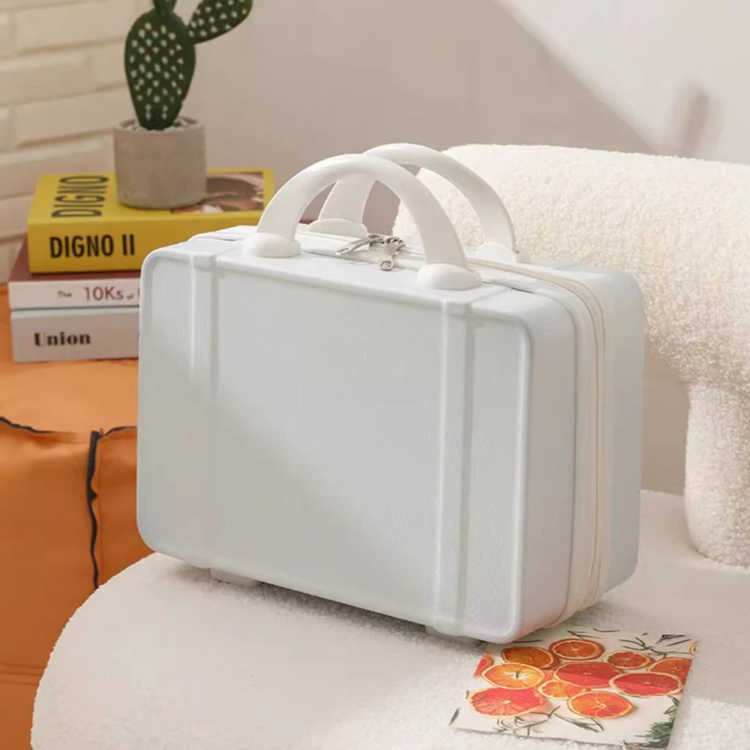 网红手提箱子小行李箱女14寸化妆箱小型迷你旅行箱轻便收纳洗漱包