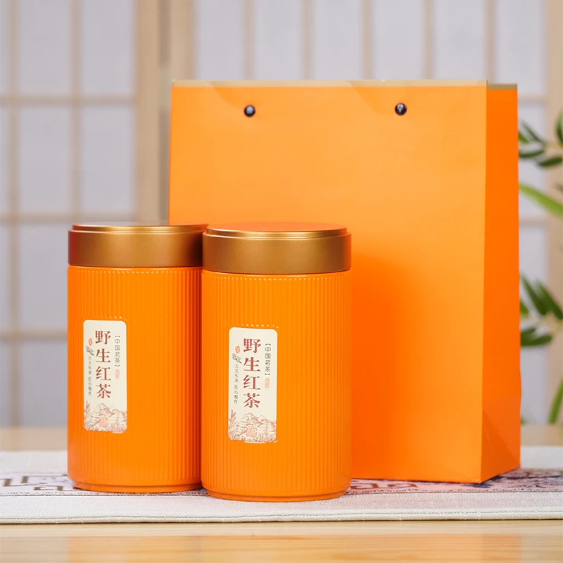 花香小种红茶野生红茶武夷山正宗蜜香型送礼必备好茶独立灌装礼袋