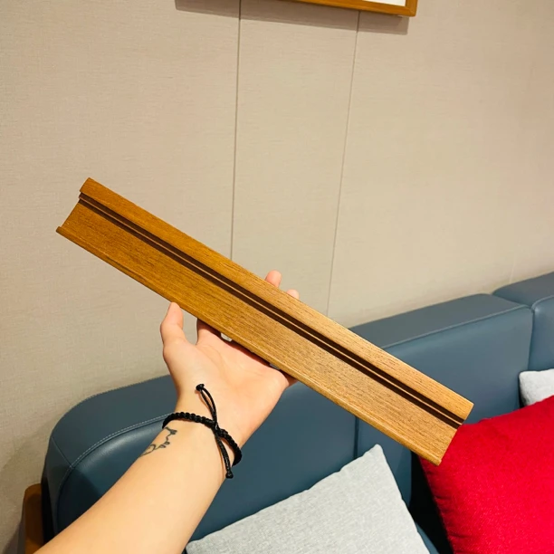 缅甸柚木摆件 茶杯架