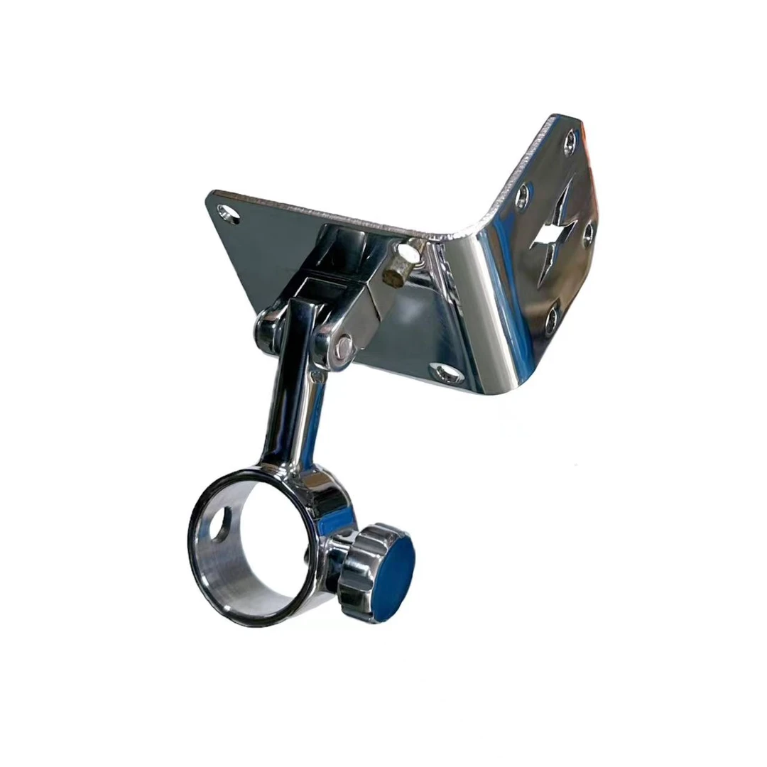 雷臣机械师不锈钢双伞架通用钓箱配件