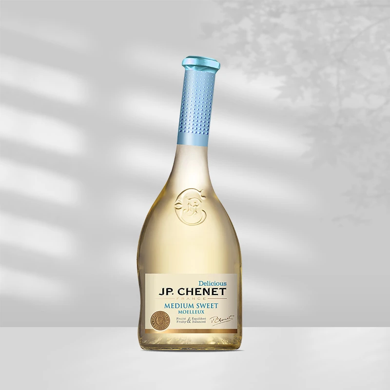 香奈（J.P.CHENET）甜蜜系列 半甜白葡萄酒 750ml 法国原瓶进口