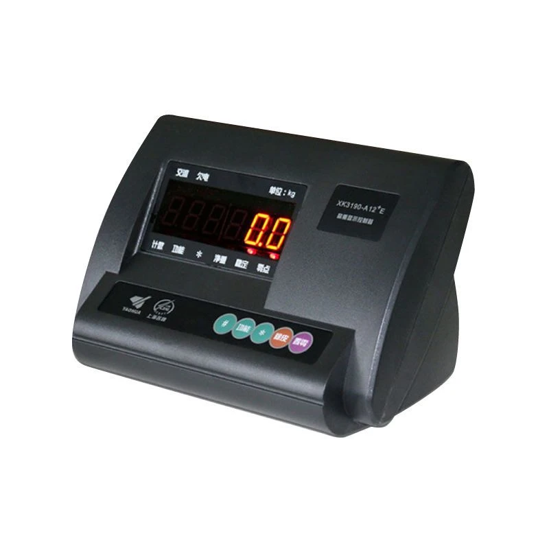 耀华A12E地磅仪表显示器3吨10吨30吨120吨地磅称重显示器通用磅头