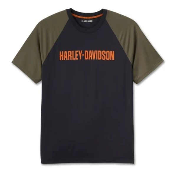 Harley Davidson/哈雷戴维森哈雷机车短圆领袖速干T恤96133-25VM