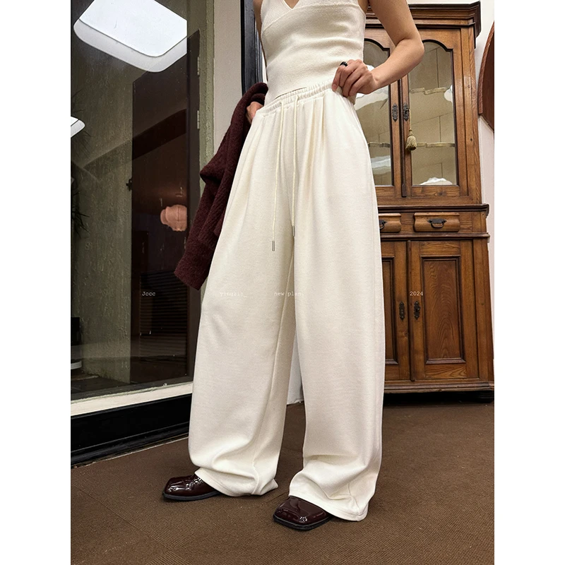 JCCC影子【牛乳酥】极简舒适加厚秋冬直筒休闲裤JE4HOK11