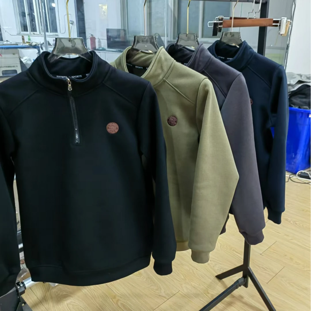 曼巴棉加绒加厚拉链卫衣39款