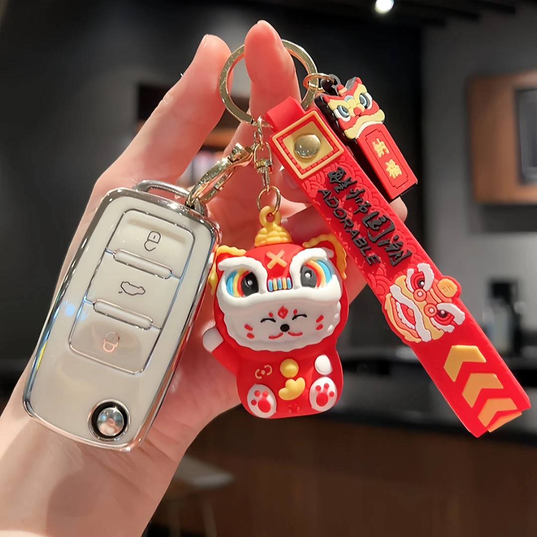 大众朗逸钥匙套16款折叠桑塔纳17款途观车包polo速腾宝来高尔夫