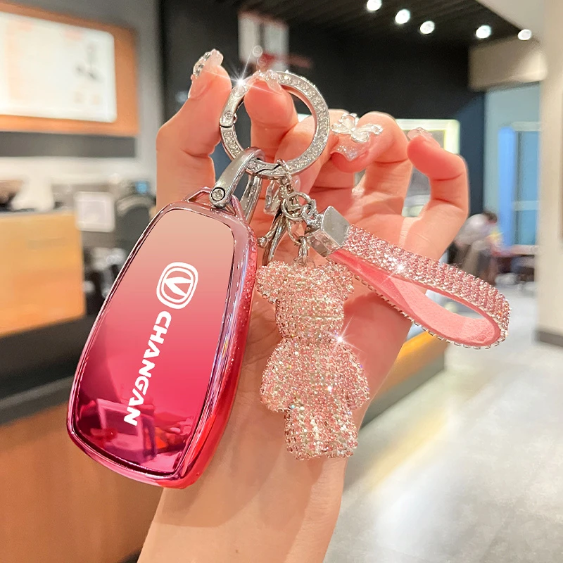 长安cs75plus钥匙套univ逸动cs35二三/代cs55/plus逸达unitunik车