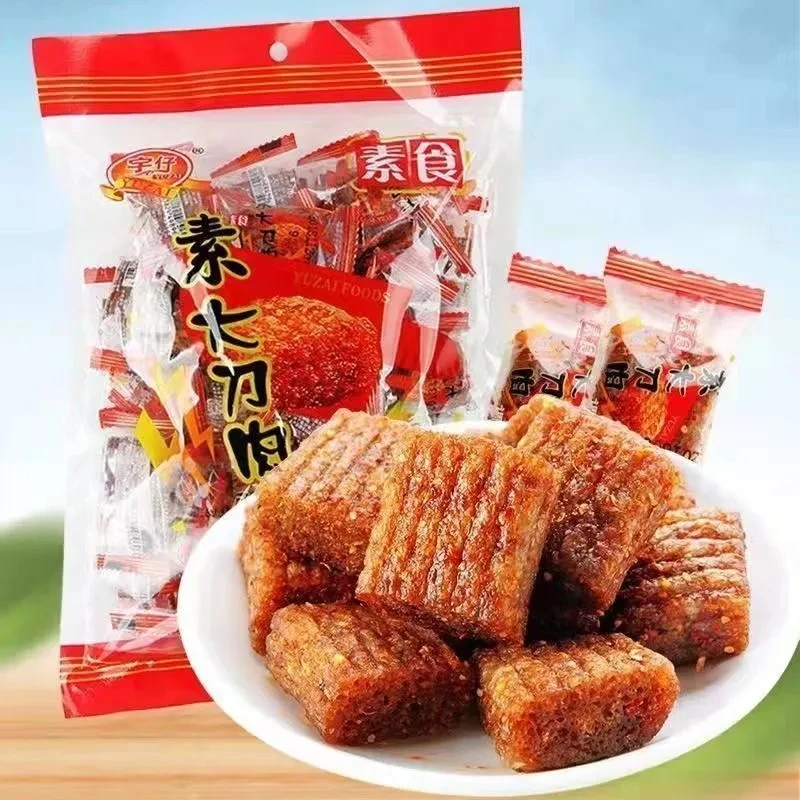 【互欢佳选】宇仔素大刀肉调味面制品202g/袋解馋零食美食