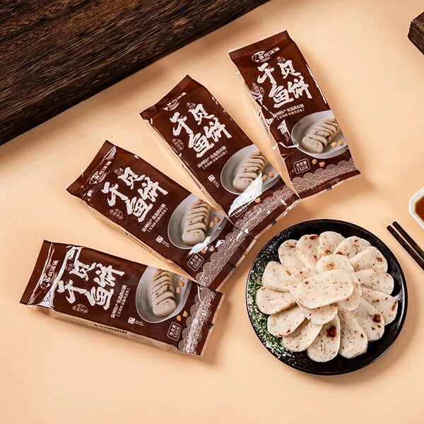 高端干贝鱼饼净含量150g传统优选美食煎炒煮炸切片办成品即可特产
