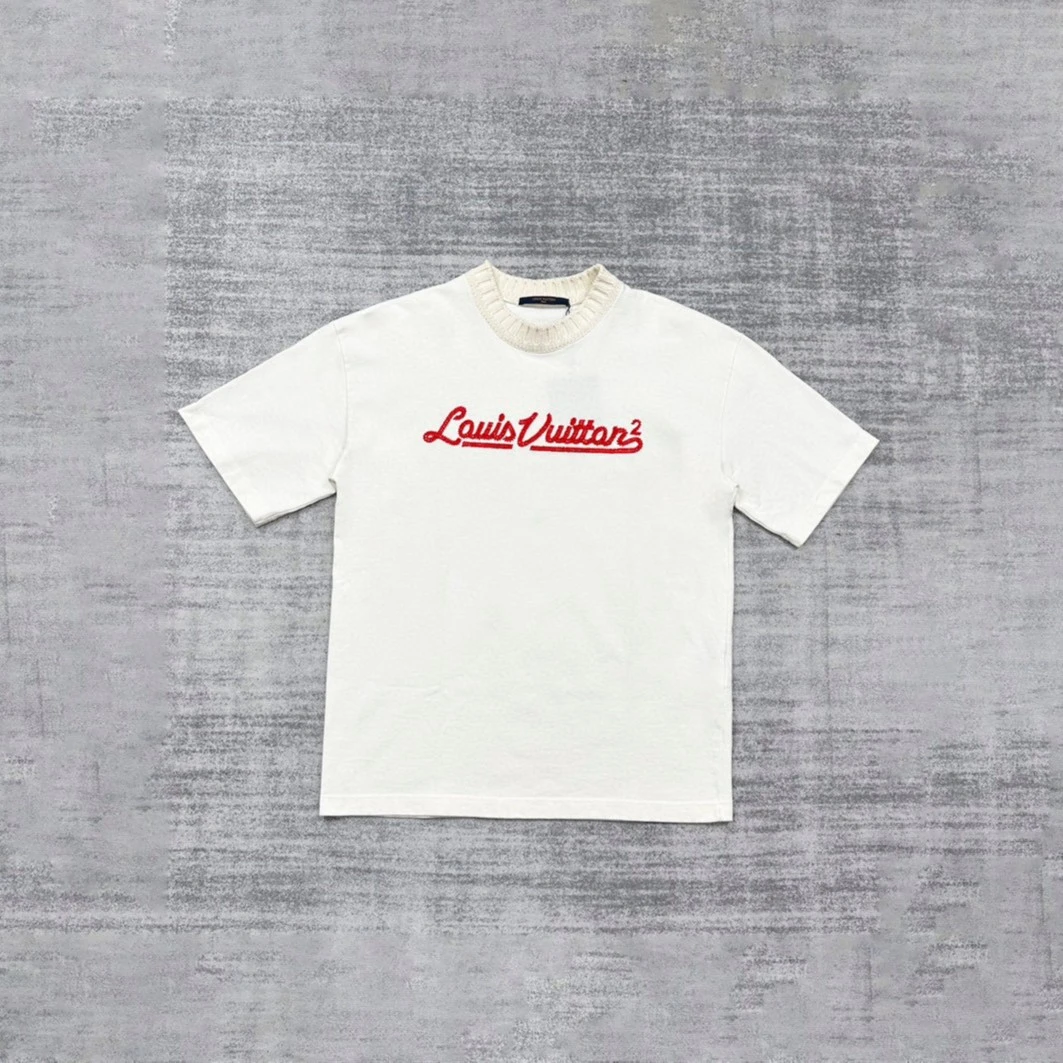 95新  Louis Vuitton lv nigo 2针织领短袖s码编码xb1843
