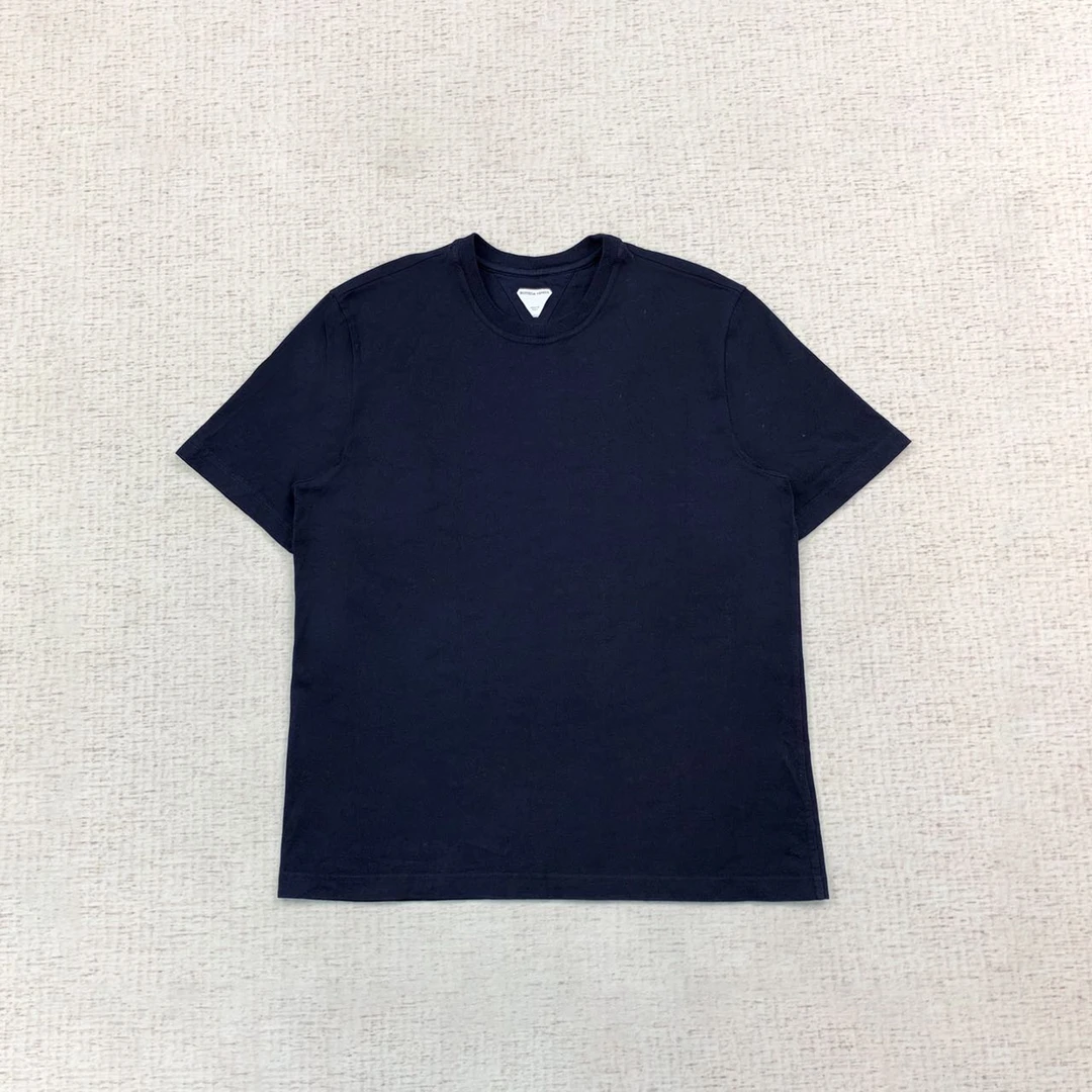 全新未使用  BOTTEGA VENETA 葆蝶家 藏蓝色短袖xl码编码xb2962
