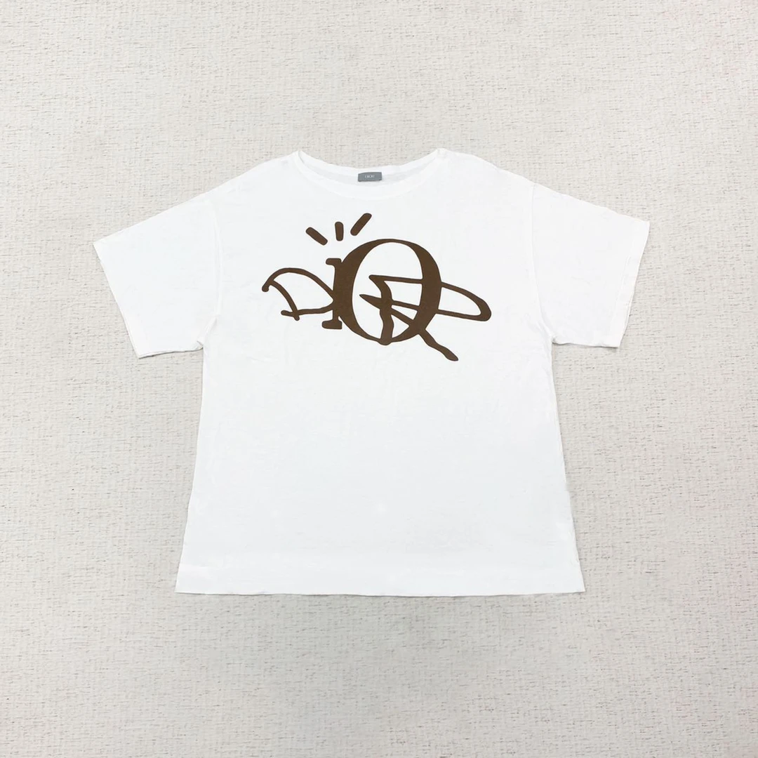 DIOR 迪奥 经典logo百搭休闲短袖xl码编码xb2099