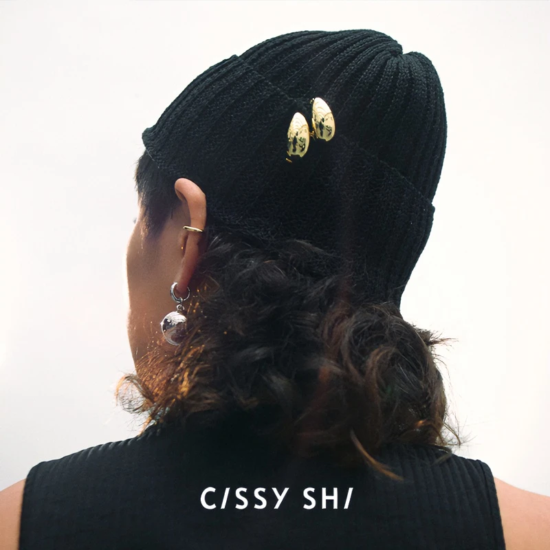CISSY SHI 铜合金胸针 EGG系列胸针镀金轻奢手工百搭饰品小众简约