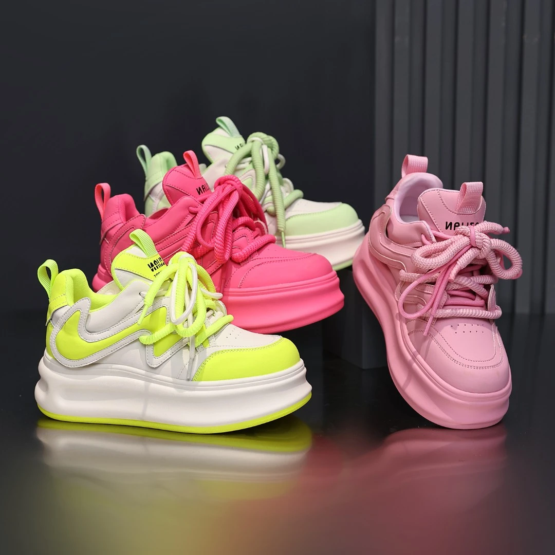 千之恋断码现货增高6CM2024春夏网红百搭高能感休闲时尚女鞋9595