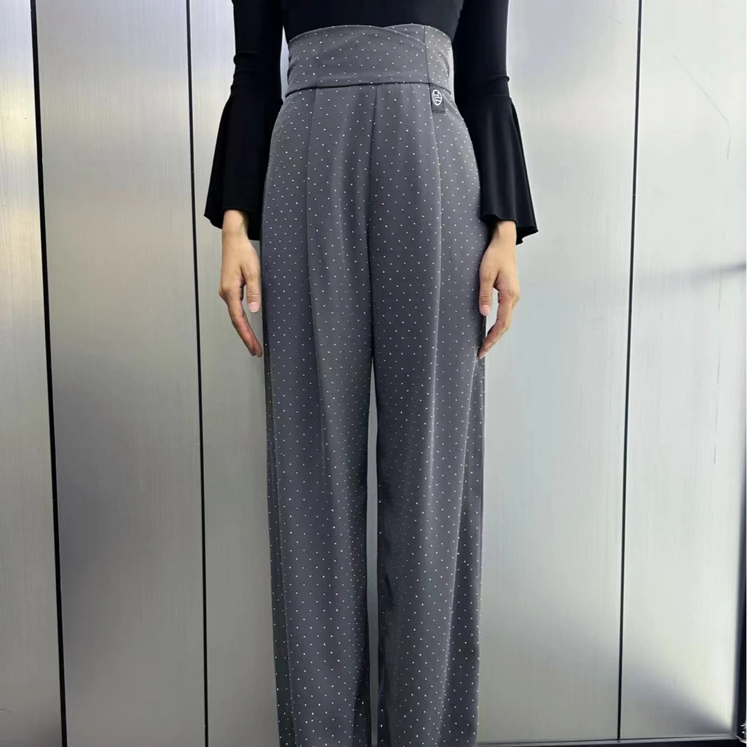 【HF品牌】闪灵钻摩登舞裤子