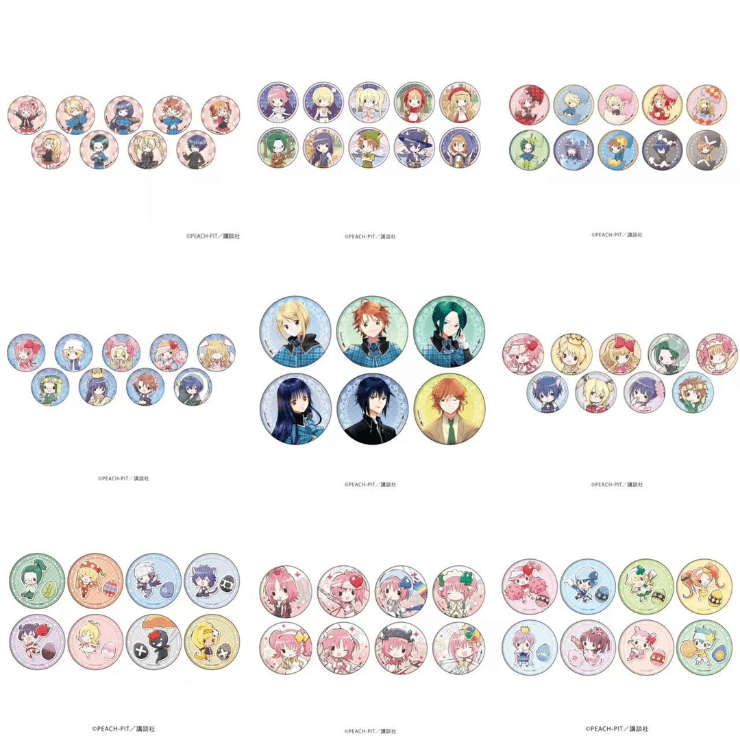 守护甜心 eeo吧唧 幼儿园/樱花/童话/蛋壳65mm吧唧 日版正版盲盒