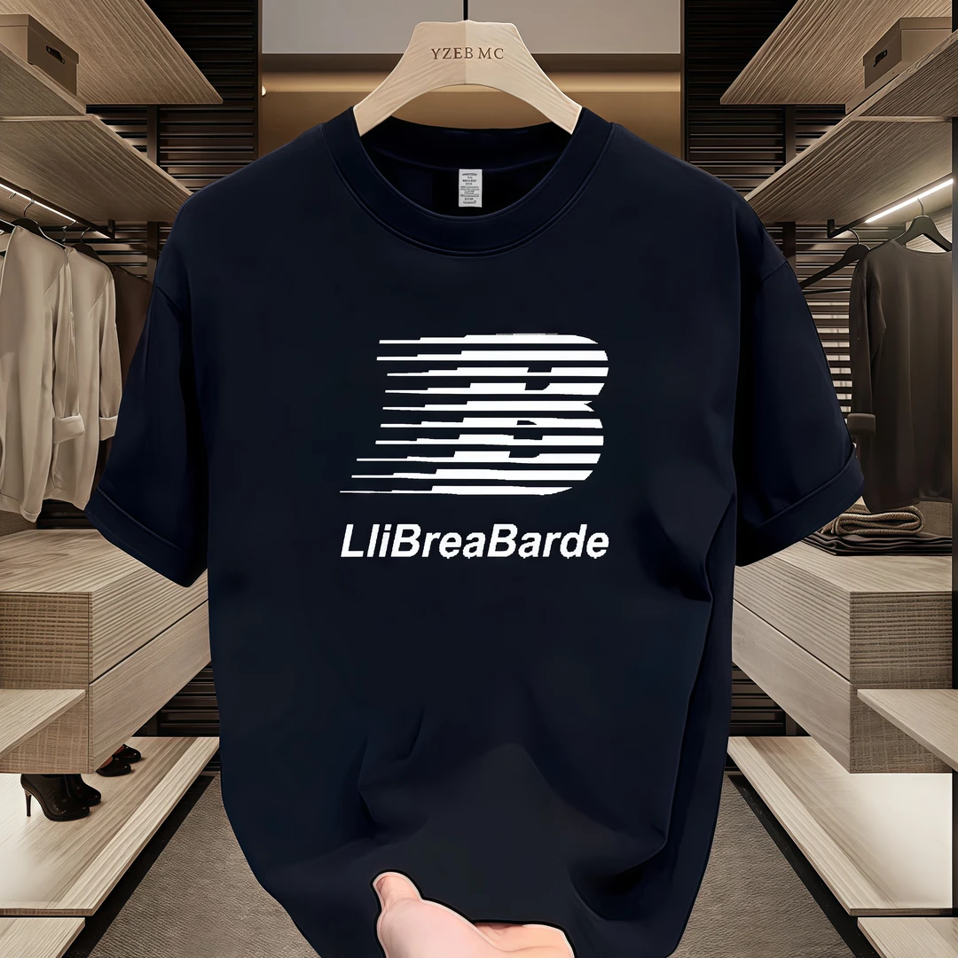 2024新款潮牌男士纯棉短袖t恤男圆领上衣卡通ins印花简约潮流休闲