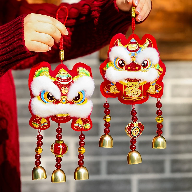 菲寻新年装饰2026蛇年福字挂件春节贺年喜庆风铃挂饰过年室内氛围
