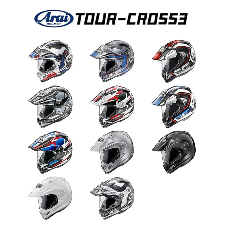 日本Arai TOUR CROSS 3 摩托车头盔摩旅越野拉力盔四季全盔