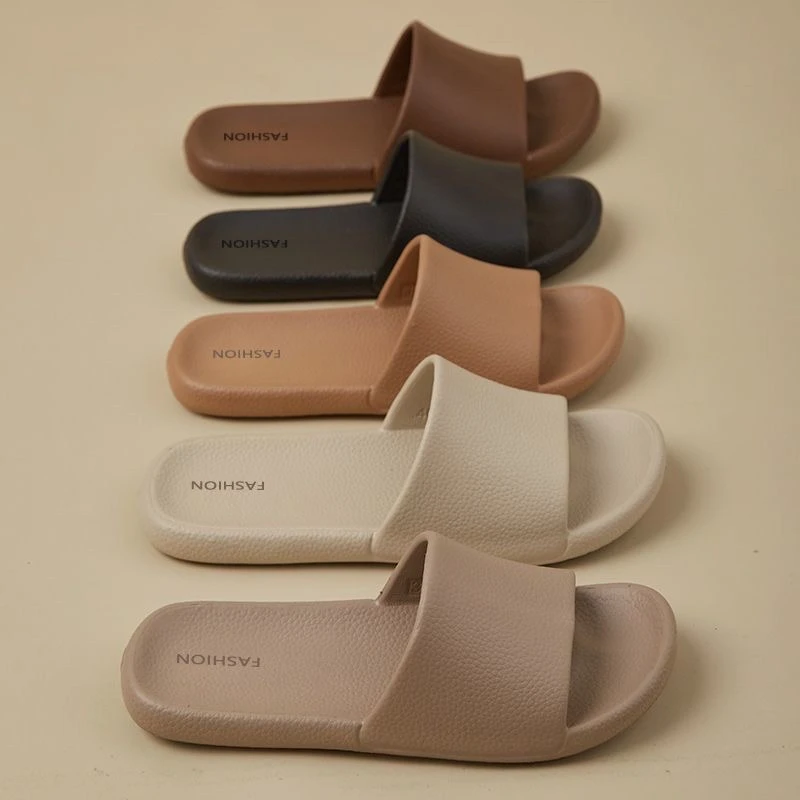 源头好家居EVA环保材质居家拖鞋防滑防臭一体成型法式拖鞋男拖鞋