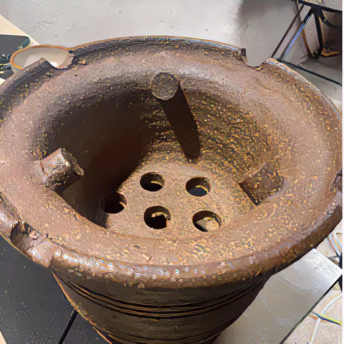 火山泥纯手工精制土陶--小火炉