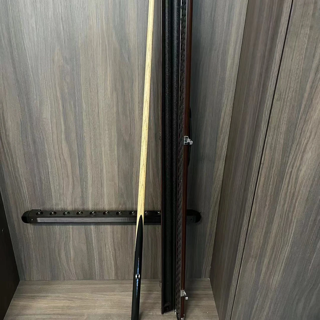 英迪安台球器材 掌御球杆 公杆8号配高品质铝合金杆盒（棕）