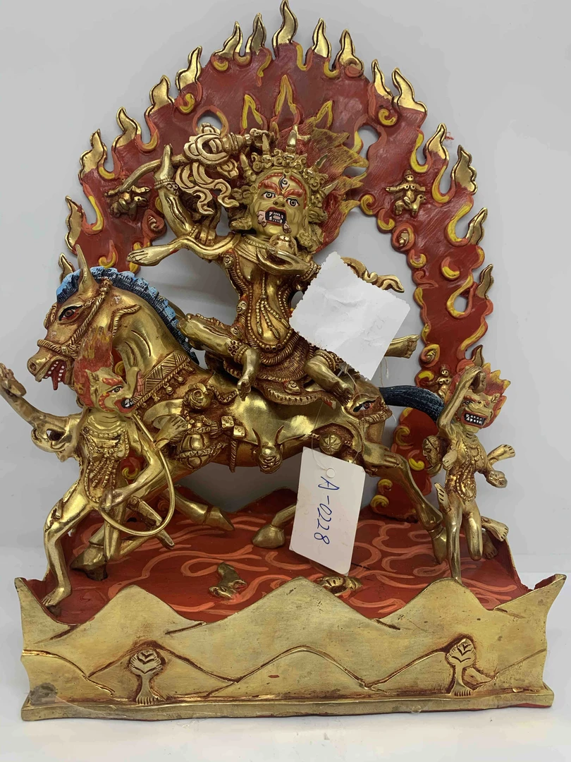 吉祥天母铜器工艺尼泊尔纯手工