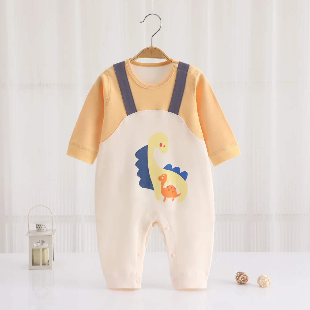 (600-699) 编码  宝宝四季连体衣纯棉爬服无骨春秋长袖哈衣
